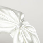 100 Percent Silk Crepe Back Satin Headband