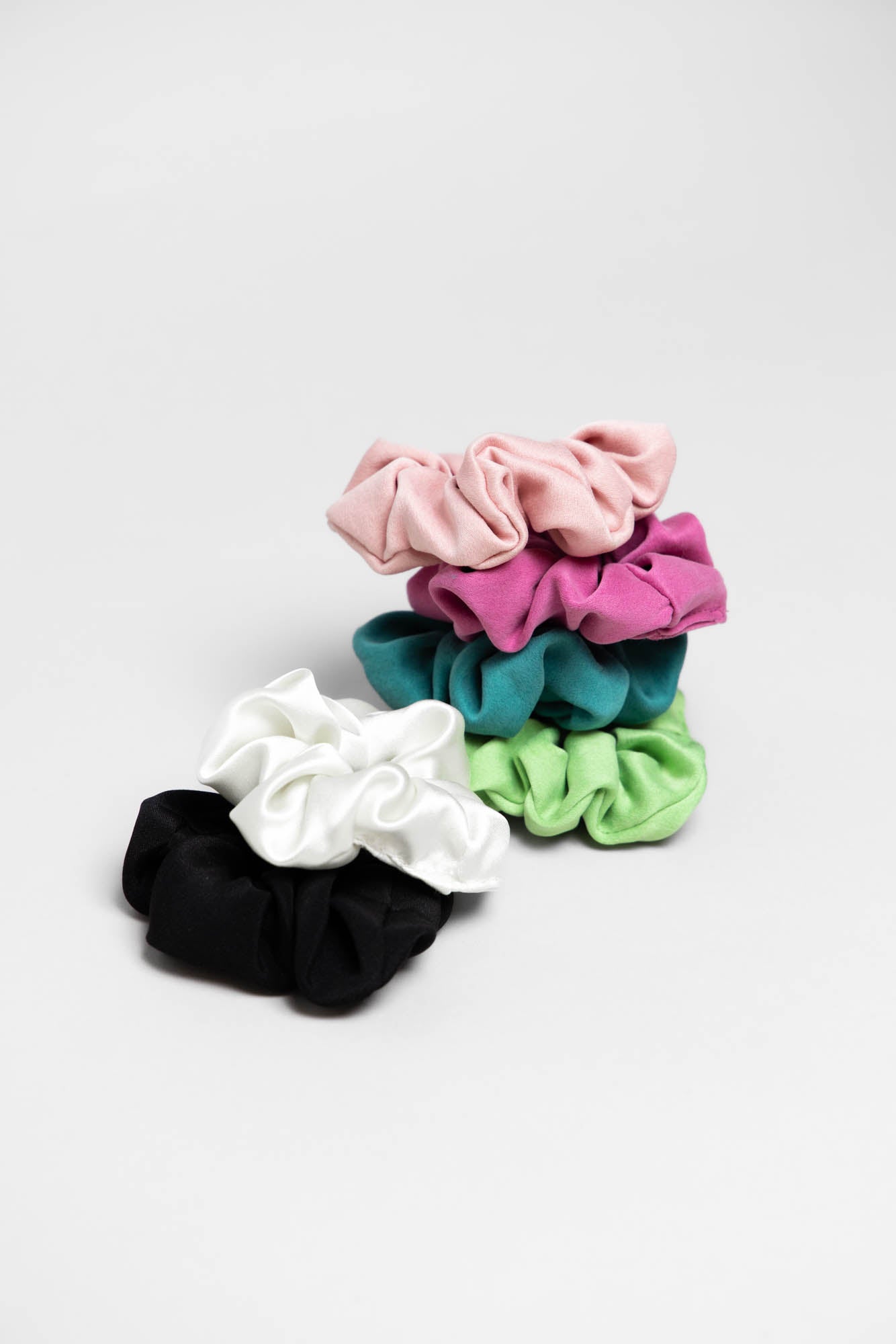 Elegant Silk Scrunchie Hair Accessory Made in NYC