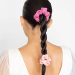 Elegant Silk Scrunchie Hair Accessory Made in NYC